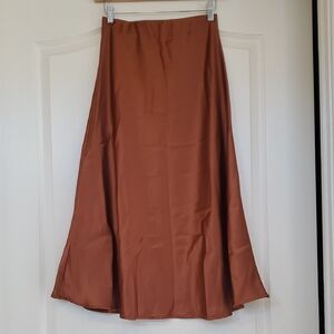 Elegant Brown Women's Skirt